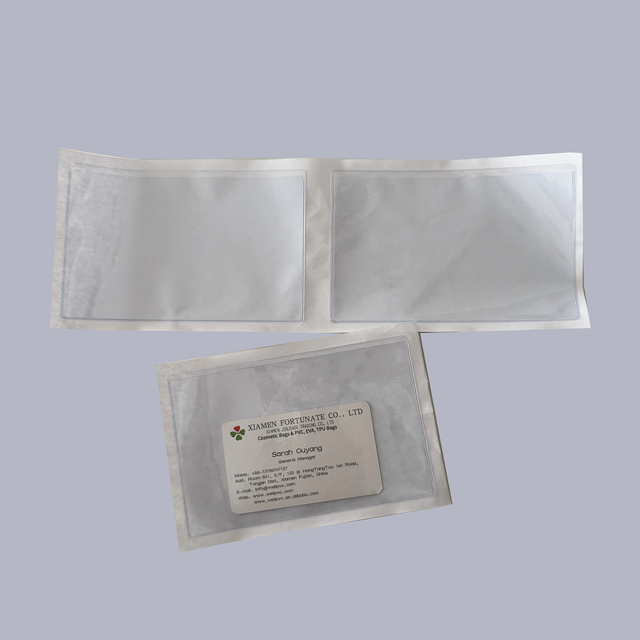 Hot Sale Soft PVC Clear Vinyl Self Adhesive Sticky Carton Price Label Tag Pouch Ticket Permit Card Holder Car Windshield Pockets