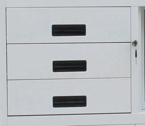 אחסון ארון עם כספת מסמך ארון קובץ ארון עם זכוכית דלת - Product Image 5