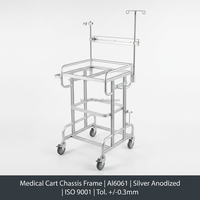 Base para Microscopio Al6061 - Plataforma de Metal Laminado Mecanizada por CNC, Fábrica con Certificación ISO 9001, OEM