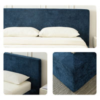 Lit pliant moderne et simple en tissu, une place, pour petits appartements, prêt à l'exportation, compressible, rembourrage doux, taille unique, à assembler