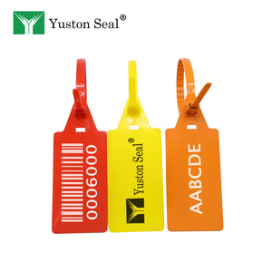 Scellés de sécurité en plastique numérotés au laser, anti-effraction, étiquettes pour camions <span class=keywords><strong>Yuston</strong></span> YTPS003 460mm pour la logistique et les extincteurs - Product Image 1