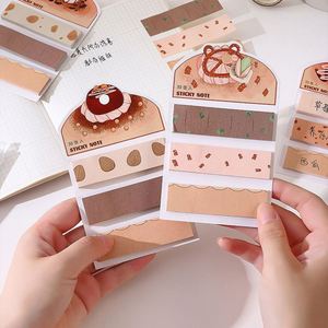 Juego de Notas Adhesivas Kawaii, Bloc de Notas, Útiles Escolares Bonitos, Bloc de Notas Autoadhesivo para Estudiantes - Product Image 3