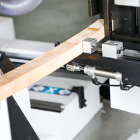 Machine à mortaiser et tenonner automatique CNC à sept axes de haute précision JUNRAN pour le travail du bois