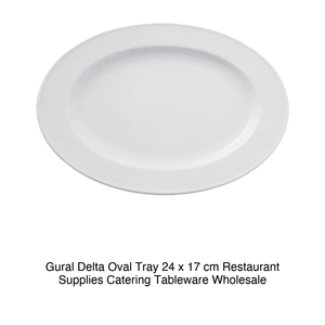 Plateau de service ovale Delta 24 × 17 cm Gural -6- Do24Ky00 - Product Image 2
