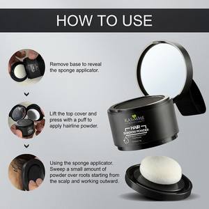 Poudre pour la ligne des <span class=keywords><strong>cheveux</strong></span> non irritante, hypoallergénique, sans parfum, sans sulfate, adaptée au maquillage quotidien - Product Image 5