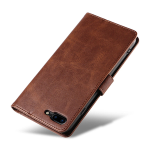 เคสโทรศัพท์แบบพับได้หนัง PU สำหรับ iPhone 8 <span class=keywords><strong>Plus</strong></span>/<span class=keywords><strong>7</strong></span> <span class=keywords><strong>Plus</strong></span> - ฝาพับพร้อมช่องใส่การ์ด 3 ช่อง, ปิดด้วยแม่เหล็ก และกันกระแทก - Product Image 4