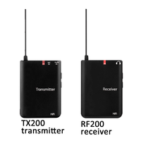 Système de guide touristique portable stéréo RF200 TX200, émetteur et récepteur, traduction simultanée, interprétation