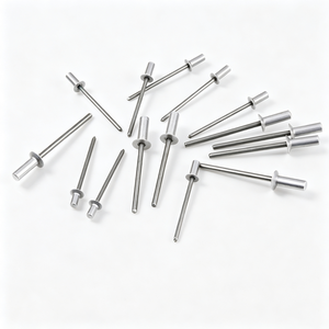 Rivet aveugle à tête fraisée en aluminium durable, type fermé, GB12616-2004, rivet pop scellé pour fixation d'armoires et d'équipements - Product Image 4