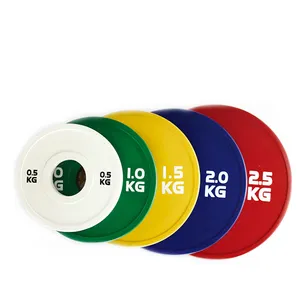 Wholesale Competition Bumper Rubber Plates Barbell Plate Gym Weight Plates