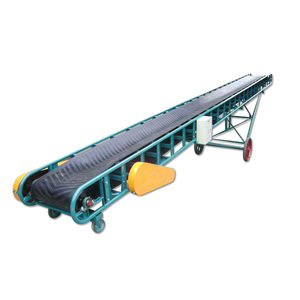 New xách tay di động vành đai băng tải 5-20m chiều dài thủy lực điều chỉnh chiều cao thép không gỉ cho hạt/Cát tải - Product Image 3