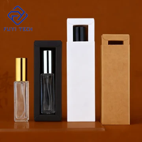 FUYI Nouveau Design Luxe Flacon de Parfum Vide en Verre Rechargeable 10ml Carré Personnalisable avec Logo Sérigraphié Pompe Vaporisateur Transparent