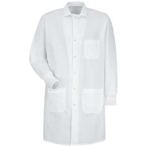Uniforme de hospital azul blanco de manga larga de alta calidad Uniformes De Enfermera Para Hospital Unisex médico Scrub bata de laboratorio blanca - Product Image 3