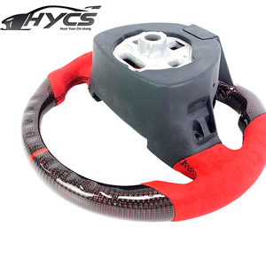 Volant sport en cuir et fibre de carbone pour C6/C7/C8 et (2016-2020) - Product Image 3