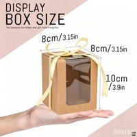 Boîte d'emballage octogonale holographique irisée brillante, écologique, avec fenêtre transparente en PVC, base à fermeture à pression, boîtes rigides, mini-parfum