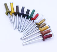 Rivet aveugle à extrémité ouverte en acier inoxydable 4.8mm 6.4mm Rivets aveugles à extrémité ouverte Rivets aveugles en aluminium Fournisseur de rivets aveugles