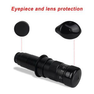 16MP <strong>USB</strong> Industrial Digital Video <strong>Microscope</strong> Camera + 180X C Mount <strong>Lens</strong> + 56 LED Ring Light + Stand for PCB Soldering - Product Image 4