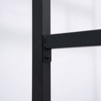 Lit double en acier moderne pour hôtel, dortoir, maison, chambre à coucher, lit en métal pliable de taille Queen, design assemblé