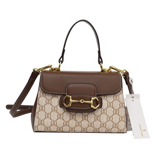 Sac à main de luxe grande capacité pour femme, sac décontracté de créateur avec logo, en cuir véritable - Product Image 5