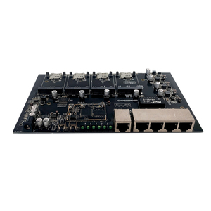 แผงวงจรพิมพ์ PCBA 4 ชั้น FR-4 1 Gbps 4 พอร์ต สำหรับเราเตอร์ OEM - Product Image 6