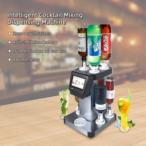 Máquina Automática para Hacer Cócteles, Mezcladora <span class=keywords><strong>de</strong></span> Bebidas <span class=keywords><strong>de</strong></span> 8 Botellas - Product Image 3