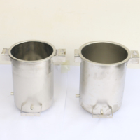 Instruments médicaux de haute précision, produits métalliques en acier inoxydable, conteneur de désinfection dentaire en acier inoxydable