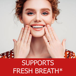 Tabletas masticables de probióticos orales, <span class=keywords><strong>6</strong></span> cepas de probióticos, suplemento compatible con el aliento fresco para la salud bucal, probiótico oral de apoyo - Product Image 6