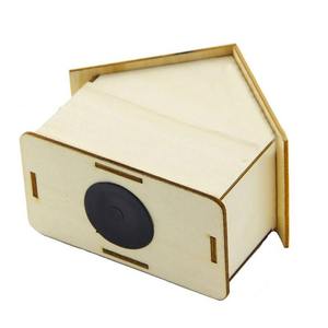 手作り子供用木製ハウスパズル未完成ブランクDIYペイントキッズ楽しいアートクラフト防水貯金箱 - Product Image 3