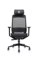 Chaises de bureau design moderne en gros chaises d'ordinateur en métal maillé pour directeur réglable ergonomique avec emballage