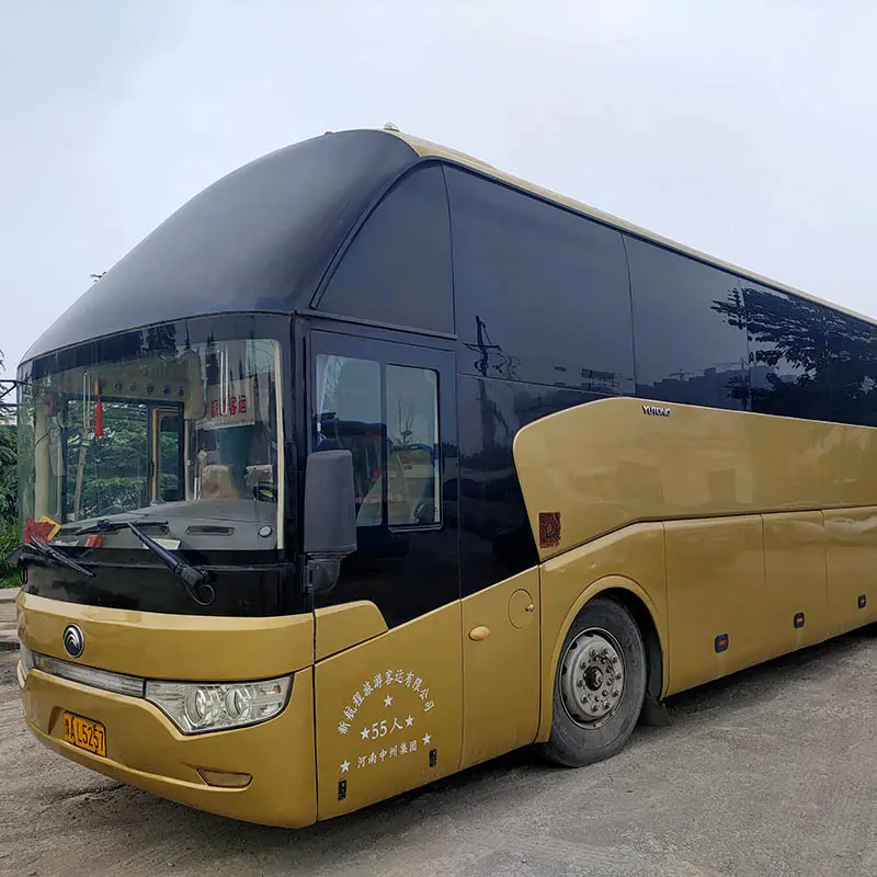 Personalize ônibus da cidade yutong, ônibus de passageiros de luxo youtong, segunda mão, ônibus de 55 lugares à venda
