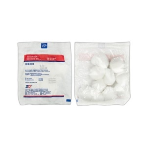 Bolas de Algodón Absorbente Zhende 0.5g, Estériles de Grado Médico para Cuidado de Heridas y Desinfección, 10 Bolas por Bolsa - Product Image 5