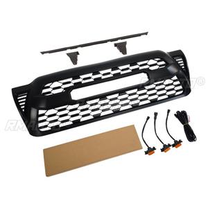 Para Toyota Tacoma 2005-2011: Kit de carrocería, parrilla de parachoques, parrillas de carreras, cubierta decorativa, embellecedor, parrilla delantera, pieza exterior. - Product Image 5