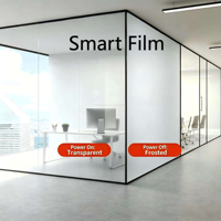 Film intelligent PDLC dimmable, Film intelligent PDLC avec télécommande, Film intelligent pour plaque, Film solaire intelligent à couleur réglable