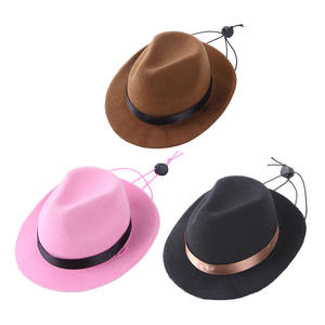 HOME PLANET Bestseller Haustier Cowboy hüte Hunde hüte Katzen hüte Dreieck Schal Set Kopf bedeckung - Product Image 2