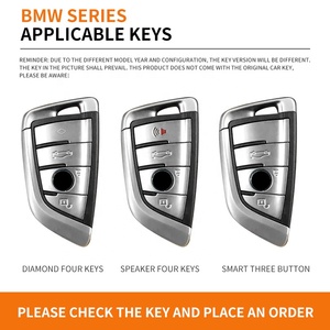 Cho BMW F10 Loạt 5 Kẽm Hợp Kim Da Bán Hàng Trực Tiếp Giá Cả Hợp Lý Chìa Khóa Xe Ít Bìa - Product Image 2