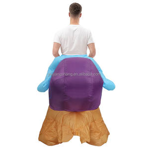 Tamaño libre <span class=keywords><strong>adulto</strong></span> Halloween inflable Grump Caracol Ride-On mascota <span class=keywords><strong>disfraz</strong></span> para fiestas <span class=keywords><strong>de</strong></span> vacaciones <span class=keywords><strong>disfraz</strong></span> <span class=keywords><strong>de</strong></span> Cosplay - Product Image 2