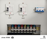 Convertisseur AHK-80kW Deux entrées, tensions monophasées 220V et 380V, sortie triphasée 380V