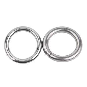 Anneau de suspension en acier inoxydable 304, anneau de connexion pour hamac et yoga, anneau en acier M3 M4 M5 M6 - Product Image 1