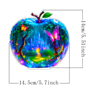 Décorations de Table d'Entrée Transfrontalières Populaires en Forme de Pomme de Dessin Animé, Cadeaux Créatifs pour la Maison et le Salon, Idées Cadeaux - Product Image 2