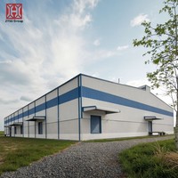 Taller con Estructura de Acero ZTSS de Doble Capa con Aislamiento Térmico, Resistente al Viento, al Agua y a la Nieve, con Temperatura Constante