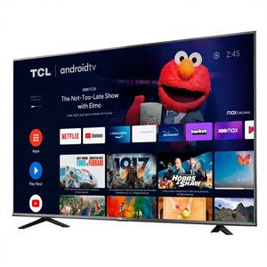 Televisor Inteligente QLED 4K de Alta Gama de 55 Pulgadas con HDR, Wi-Fi, Android, Carcasa Negra, Frecuencia de Actualización de 65 Hz para Uso en Hoteles - Product Image 1