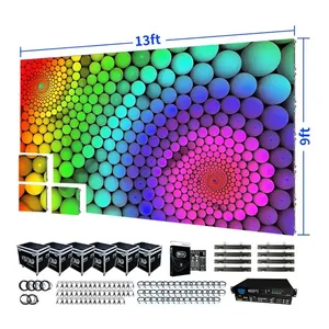 Pantalla LED <span class=keywords><strong>de</strong></span> <span class=keywords><strong>Video</strong></span> a Todo Color HD, Impermeable IP20, <span class=keywords><strong>de</strong></span> Aluminio Fundido a Presión, para Publicidad en Interiores y Exteriores, en <span class=keywords><strong>Alquiler</strong></span> - Product Image 2