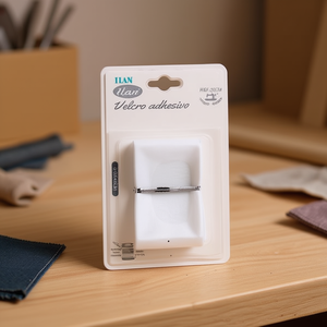 Nastro Adesivo in Velcro Ilan 6x40 Cm con Gancio e Anello - Product Image 3