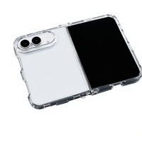 Funda Protectora Compatible con 18 Ultra, Plegable, Material PC + PCTPU, Lisa, Resistente a Arañazos, Transparente, Antigolpes