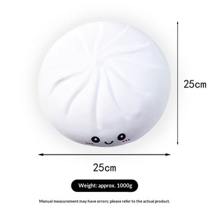 Juguete Blandito Gigante <span class=keywords><strong>de</strong></span> Dumpling, Juguete Antiestrés <span class=keywords><strong>de</strong></span> PU <span class=keywords><strong>de</strong></span> Crecimiento Lento, Juguete Sensorial para Aliviar el Estrés - Product Image 6