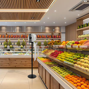 JH-Mech Store Stand <span class=keywords><strong>de</strong></span> stockage <span class=keywords><strong>de</strong></span> produits Distributeur <span class=keywords><strong>de</strong></span> sacs en plastique d'épicerie Distributeur en métal pour sacs <span class=keywords><strong>de</strong></span> produits - Product Image 5