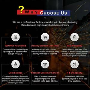 Cilindro Idraulico per Pala Gommata <span class=keywords><strong>a</strong></span> Doppio Effetto, Costruzione in Acciaio Resistente, Pressione 16Mpa, 1 Anno di Garanzia, Ricambio Aftermarket - Product Image 5