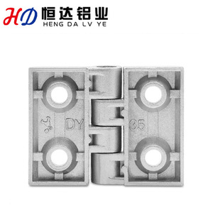 Charnières en alliage de zinc Heng Da Lv Ye 3030 3040 4040 4545 pour profilés en aluminium industriels, montage en surface, durables - Product Image 3