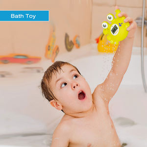 Thermomètre numérique <span class=keywords><strong>pour</strong></span> bain et chambre à coucher, en forme de crabe mignon, imperméable, best-seller, jouet de bain flottant <span class=keywords><strong>pour</strong></span> enfants - Product Image 4