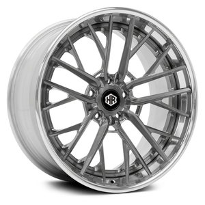 Nuevas llantas deportivas HRW FORGED de 19 pulgadas para autos de carreras y pasajeros, llantas de aluminio forjado con diseño de plato profundo de fibra de carbono, 8J 100 mm 25-40 mm - Product Image 4