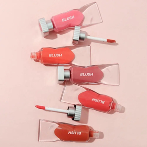 Fard à joues liquide crème végétalien de qualité supérieure, pigment rose naturel, imperméable, longue tenue, vente en gros, marque privée - Product Image 4